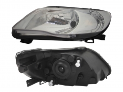 Faro Izq F/Cromado Un As (Saveiro 10-13) (Sedan/H-Back) Volkswagen Gol 2008 2012