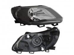 Faro Der F/Negro Un As (Saveiro 10-13) (Sedan/H-Back) Volkswagen Gol 2008 2012