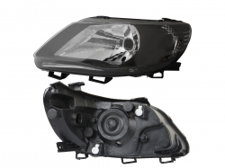 Faro Izq F/Negro Un As (Saveiro 10-13) (Sedan/H-Back) Volkswagen Gol 2008 2012