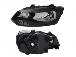 Faro Izq F/Negro S/Motor (Polo 15-16) Volkswagen Vento 2014 2015