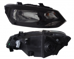Faro Der F/Negro C/Motor (Polo 15-16) Volkswagen Vento 2014 2015
