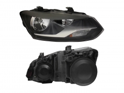 Faro Der F/Negro C/Motor (Polo 13-14 17-22) Volkswagen Vento 2016 2022