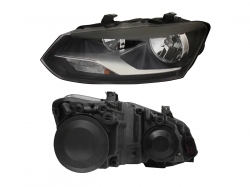 Faro Izq F/Negro C/Motor (Polo 13-14 17-22) Volkswagen Vento 2016 2022