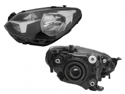 Faro Izq F/Negro Un As Volkswagen Up 2018 2019