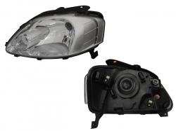 Faro Izq F/Cromado Un As (Crossfox 07-09/Sport Van 2007) Volkswagen Lupo 2004 2009