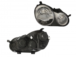 Faro Der Fondo Cromado Volkswagen Polo 2003 2007