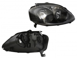 Faro Der F/Negro Doble As (Sport Van 08-09) Volkswagen Crossfox 2007 2009