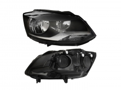 Faro Der Fondo Negro Volkswagen Crossfox 2010 2015