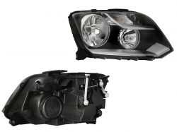 Faro Der Fondo Negro Volkswagen Amarok 2010 2017
