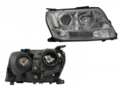 Faro Der F/Cromado C/Cuarto Blanco Suzuki Grand Vitara 2009 2015