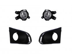 Kit Faro Aux C/Rejillas Negras Filo Cromo C/Focos Chevrolet Trax 2013 2016