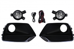 Kit Faro Aux C/Cables C/Rejillas Negras Filo Cromo C/Focos Chevrolet Trax 2017 2020