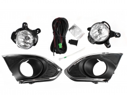 Kit Faro Aux C/Cables C/Rejillas Filo Cromo C/Focos Chevrolet Spark Classic 2013 2017