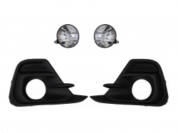 Kit Faro Aux S/Cables C/Rejillas Negras Filo Negro C/Focos (Nueva Linea) Chevrolet Spark Ng 2016 2018