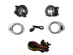 Kit Faro Aux C/Cables C/Arillo Cromo C/Focos Ford Focus 2012 2014