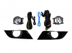 Kit Faro Aux C/Cables C/Rejillas Negras C/Focos (Sencillo) Ford Ranger 2017 2019