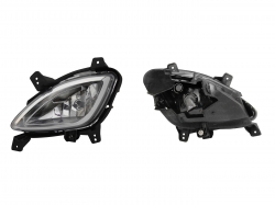 Faro Aux Izq C/Base C/Foco Chrysler / Dodge I-10 2011 2014