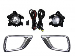 Kit Faro Aux C/Cables C/Rejillas Cromos C/Focos Nissan Np-300 Frontier (D-23) 2016 2020