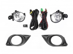 Kit Faro Aux C/Cables C/Rejillas Negras C/Focos Nissan Versa 2012 2014