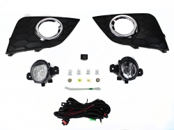 Kit Faro Aux C/Cables C/Rejillas Arillo Cromo C/Focos Nissan Sentra B-17 2017 2020