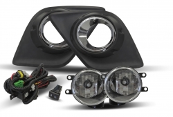 Kit Faro Aux C/Cables C/Rejillas Arillo Cromo C/Focos (Sencilla 21-22/Lujo) Toyota Hilux 2016 2020