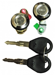 Cilindro Chapa Puerta Nissan Pu D21 1994-2008 Juego De 2 Ald75 Dmv 722 2830306