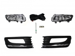 Kit Faro Aux C/Cables C/Rejillas Filo Cromo C/Focos Volkswagen Vento 2016 2019