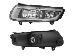 Faro Aux Izq Fondo Cromo P/2Foco S/Foco (Polo 13-14) Volkswagen Vento 2016 2019