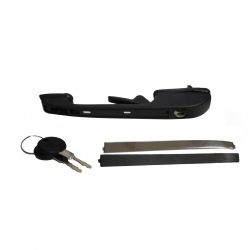 Manija Ext Del Izq Negra C/Cilindro C/Llaves Volkswagen Jetta/Golf A2 1987 1992