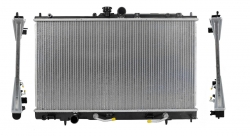 Radiador Agua C/S Aire Aut 710*390*16Mm T/Soldado Mitsubishi Lancer 2.0L 2003 2007