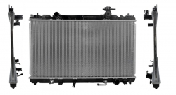 Radiador Agua C/S Aire Aut 750*420*16Mm T/Soldado Toyota Camry 2.4L 2002 2006