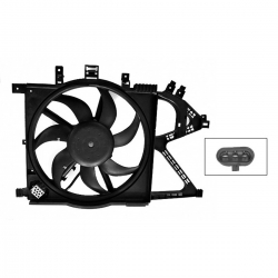 Motoventilador Completo C/Aire C/Tolva C/Res 3Pin (Tornado 04-11) Chevrolet Corsa 1.4L/1.8L 2003 2008