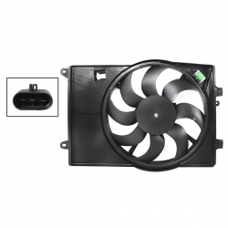 Motoventilador Completo C/S Aire C/Tolva C/Res 3Pin Chevrolet Sonic 1.6L 2013 2018