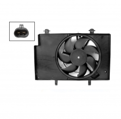 Motoventilador Completo S/Aire C/Tolva S/Res 2Pin (Fiesta 11-19/Ecosport 13-17) Ford Figo 1.5L 2016 2022