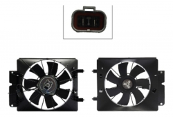 Motoventilador Completo P/Aire Acondicionado C/Tolva S/Res 2Pin (Element 2.4L) Honda Cr-V 2.4L 2002 2006