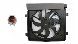 Motoventilador Completo C/S Aire C/Tolva S/Res 4Pin Nissan Sentra B-17 1.8L 2013 2020