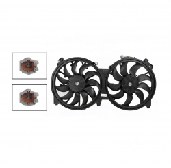 Motoventilador Completo C/Aire C/Tolva C/Res 4Pin (Maxima 09-15) (2Aspas) Nissan Altima 2.5L/3.5L 2007 2016