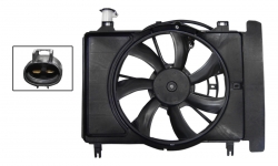 Motoventilador Completo C/S Aire C/Tolva C/Deposito C/Res 2Pin Toyota Yaris 1.5L 2006 2017