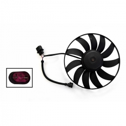 Motoventilador P/Radiador S/Tolva 2-4Pin (Caddy 2.0L 16-19) (Motor/Aspa) Volkswagen Golf A5/A6 Gti 1.9L Diesel 2008 2013