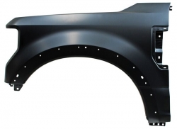 Salpicadera Ford Super Duty 2017 2018 2019 F250/350 C/Hoyo P/Mold Alum Mtp Izq