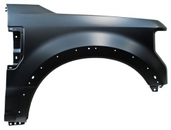 Salpicadera Ford Super Duty 2017 2018 2019 F250/350 C/Hoyo P/Mold Metal Mtp Der