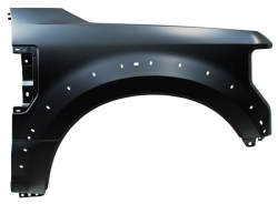 Salpicadera Ford Super Duty 2017 2018 2019 F450 C/Hoyo P/Mold Metal Der Tyg 677