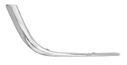 Moldura Parrilla Spark 2016-2017-2018 Linea Nueva Crom P/Faro Niebla Der