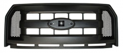 Parrilla Ford Pu 2015-2016 F150/250 Negra 3 Lineas