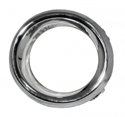 Moldura Parrilla Mazda 3 2014 2015 2016 Cromada P/Faro Niebla Izq