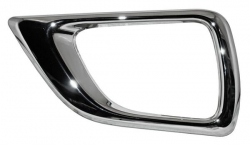 Moldura Parrilla Nissan Np300/ Frontier 2016-2020 Cromada P/Faro Niebla T20 472 Izq