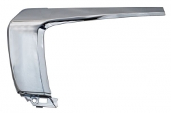 Moldura Defensa Delantera Outlander 2016-2017-2018 Cromada Centr Izq