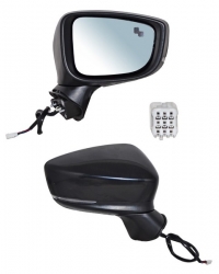 Espejo Mazda 3 2017-2018 Elect Pint C/Desemp C/Direcc C/Sens Punto Ciego 7 Pines Der