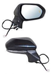 Espejo Camry 2018 2019 2020 Se/ Le Elect P/Pint C/Desemp C/Direcc C/Sens Punto Ciego Der