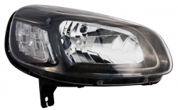 Faro Fiat Uno 2015 2016 2017 2018 2019 2020 Fondo Negro Ecocn Der